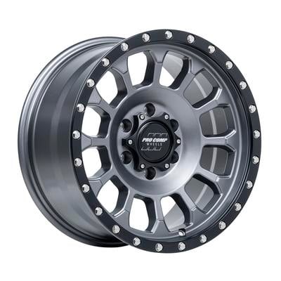 34 Series Rockwell Wheel, 17x8.5 with 5x5 Bolt Pattern - Graphite 